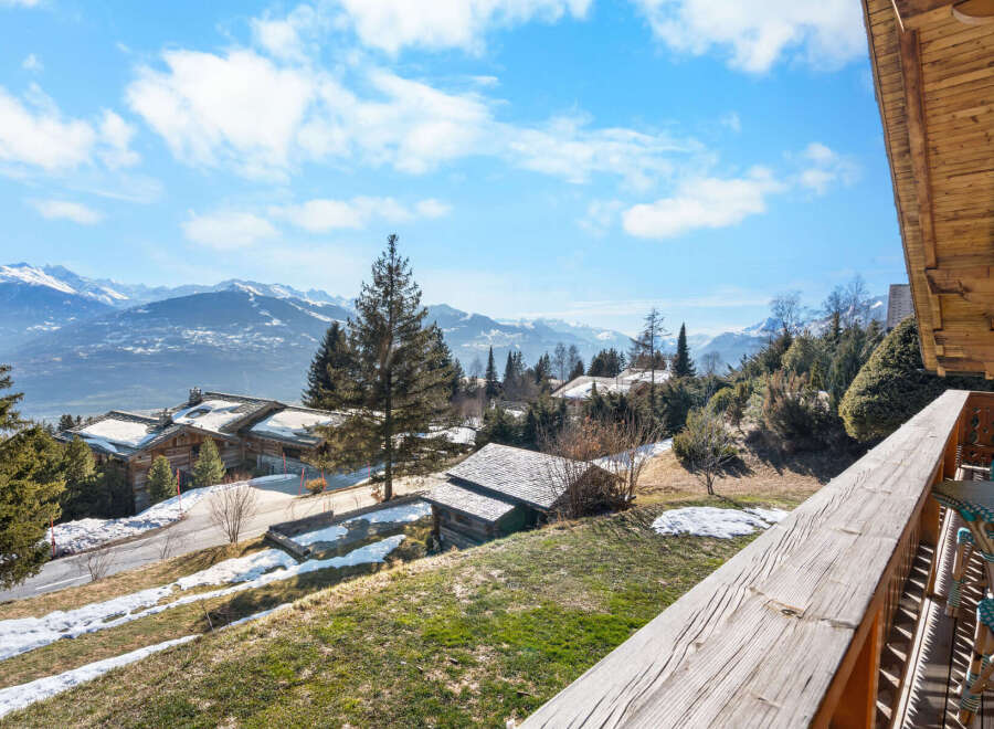 Experience breathtaking mountain views from this stunning property.