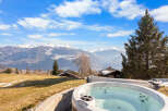 Enjoy breathtaking mountain views from this luxurious property.