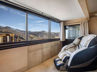Enjoy breathtaking mountain views from this luxurious property.