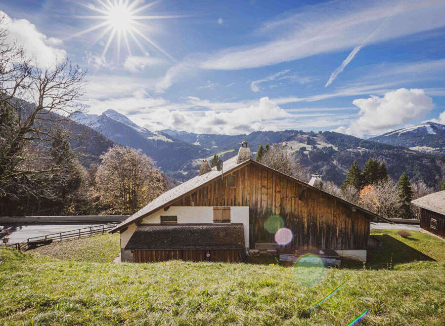 Nestled amidst the breathtaking Swiss Alps, this charming chalet offers a serene escape.