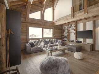 Experience the epitome of rustic luxury in this stunning chalet.