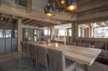 This stunning property boasts a spacious dining area, perfect for hosting gatherings.