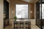 Experience the epitome of modern living in this stunning kitchen.