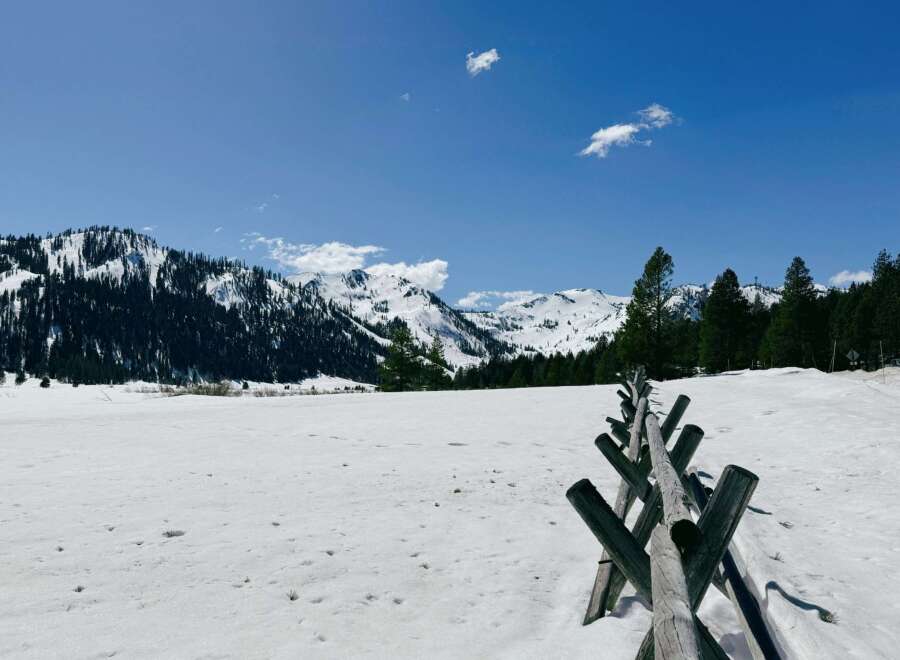 Discover the beauty of this stunning property nestled in a winter wonderland.