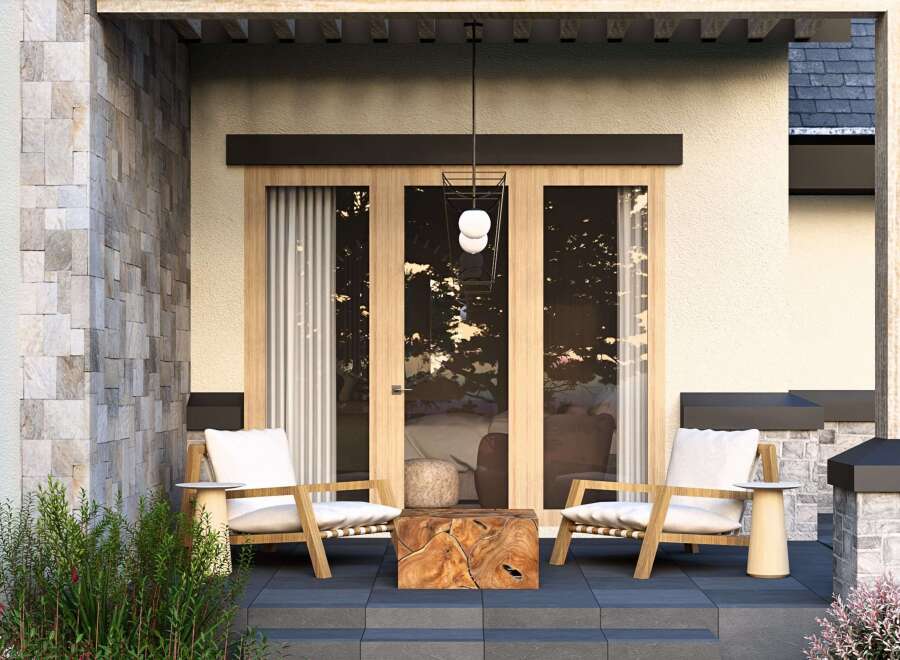 Enjoy the tranquility of this stunning outdoor space, perfect for relaxation and entertaining.