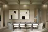 Experience luxury living in this stunning dining room.