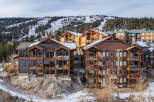 Discover luxury living in this stunning mountain property, featuring spacious units with balconies and breathtaking views.