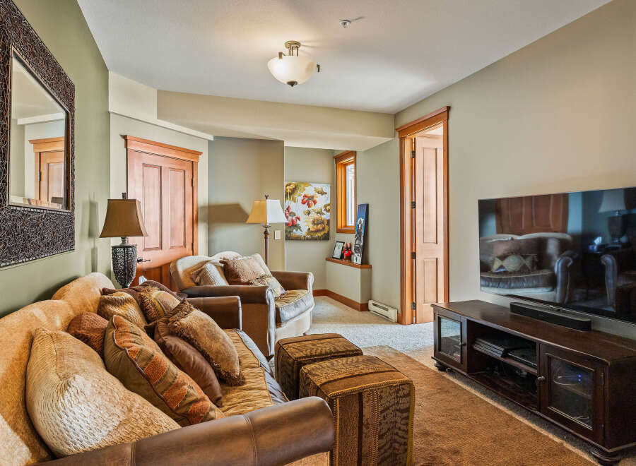 Step into luxury with this beautifully designed living room.