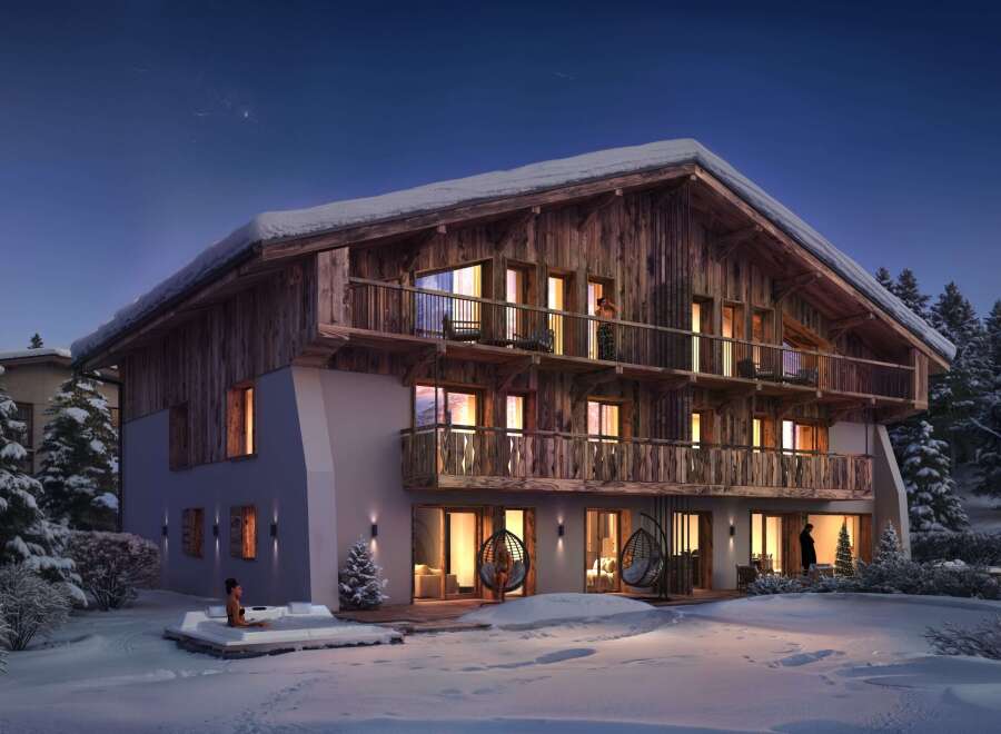 Experience the ultimate winter getaway in this stunning chalet.