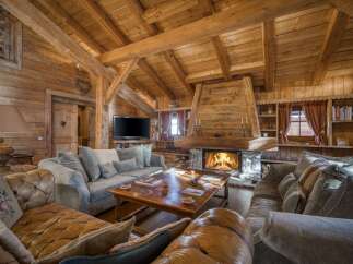 Experience the warmth and charm of this stunning wooden chalet, perfect for a cozy retreat.