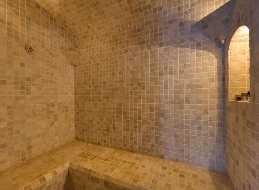 Step into luxury with this stunning spa-like shower.