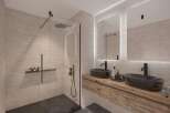 Step into luxury with this stunning bathroom design.