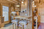 Step into rustic charm with this beautifully designed kitchen.
