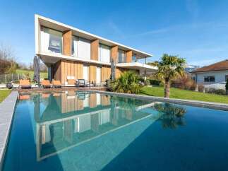 Experience luxury living in this stunning modern home.