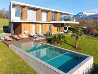 Experience luxury living in this stunning modern home.