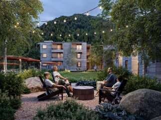 Experience luxury living in this stunning property, featuring a beautifully designed outdoor space perfect for relaxation and entertaining.