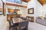 Experience comfortable living in this inviting dining and kitchen area, perfect for entertaining.