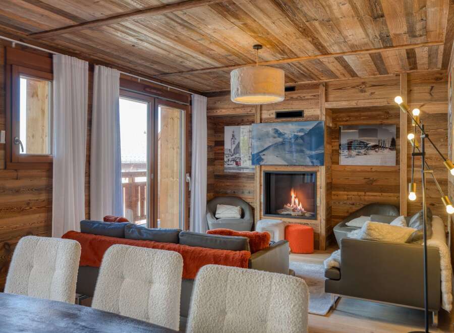 Experience the epitome of alpine luxury in this stunning chalet.