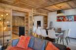 Experience the warmth of this stunning property, featuring exquisite wooden accents throughout.