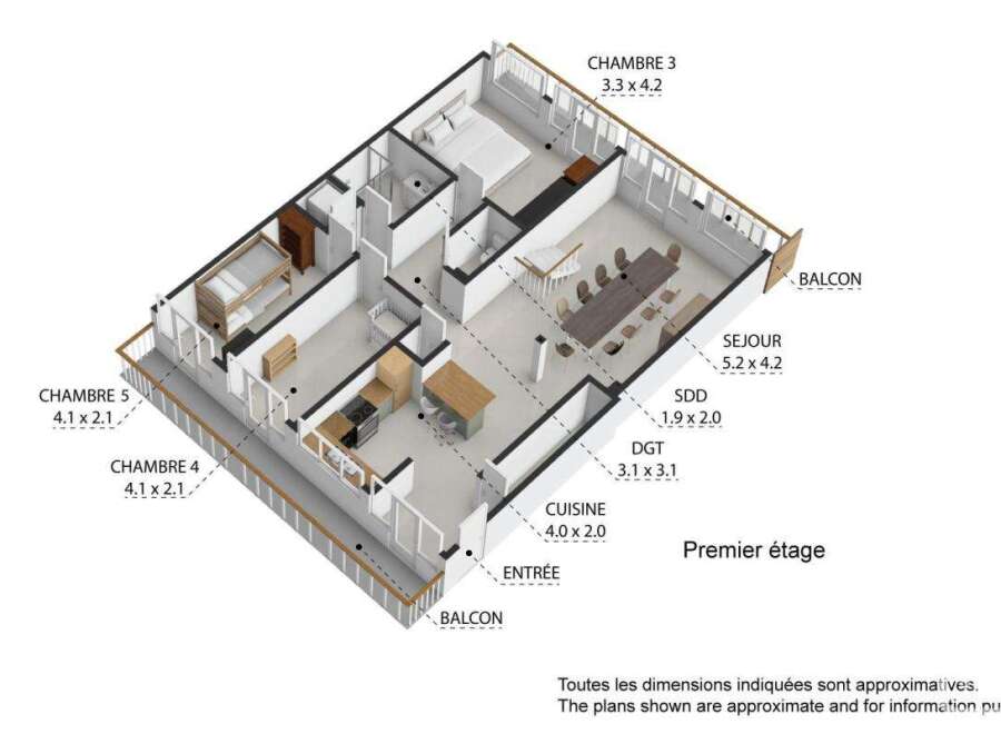 Discover this stunning property featuring a well-designed layout with multiple bedrooms and living spaces.