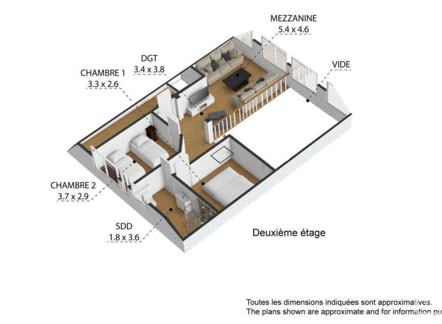 Discover this stunning property featuring a spacious mezzanine, perfect for entertaining or relaxation.