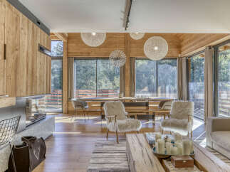 Experience the epitome of rustic luxury in this stunning property.