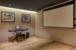 This stunning property boasts a dedicated music room, perfect for creative expression and entertainment.