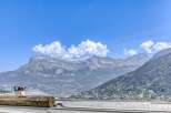 Experience breathtaking mountain views from this stunning property.
