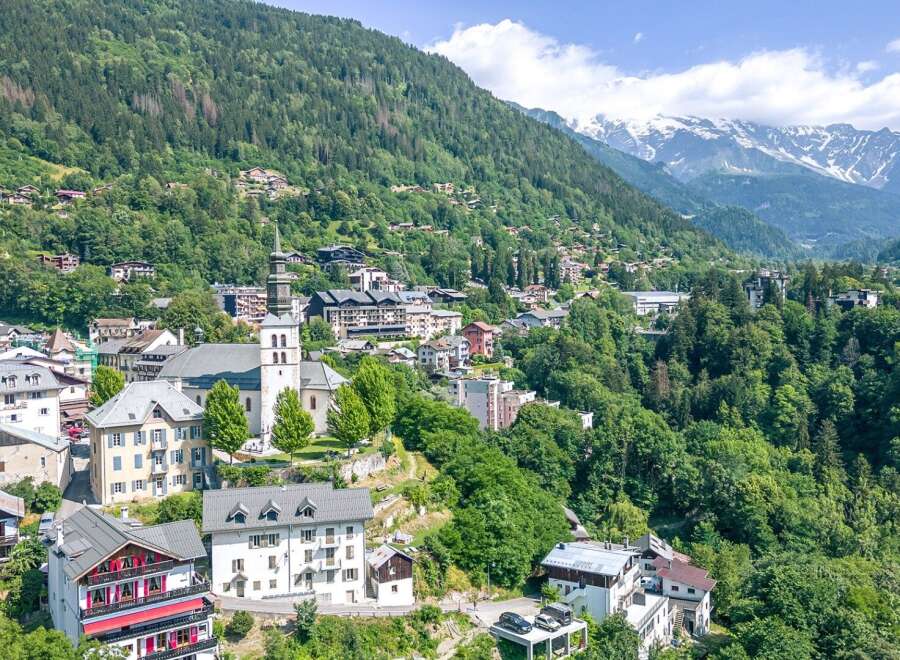 Nestled in a picturesque mountain town, this property offers stunning views and a tranquil atmosphere.