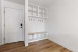 This entryway offers a blend of functionality and style.