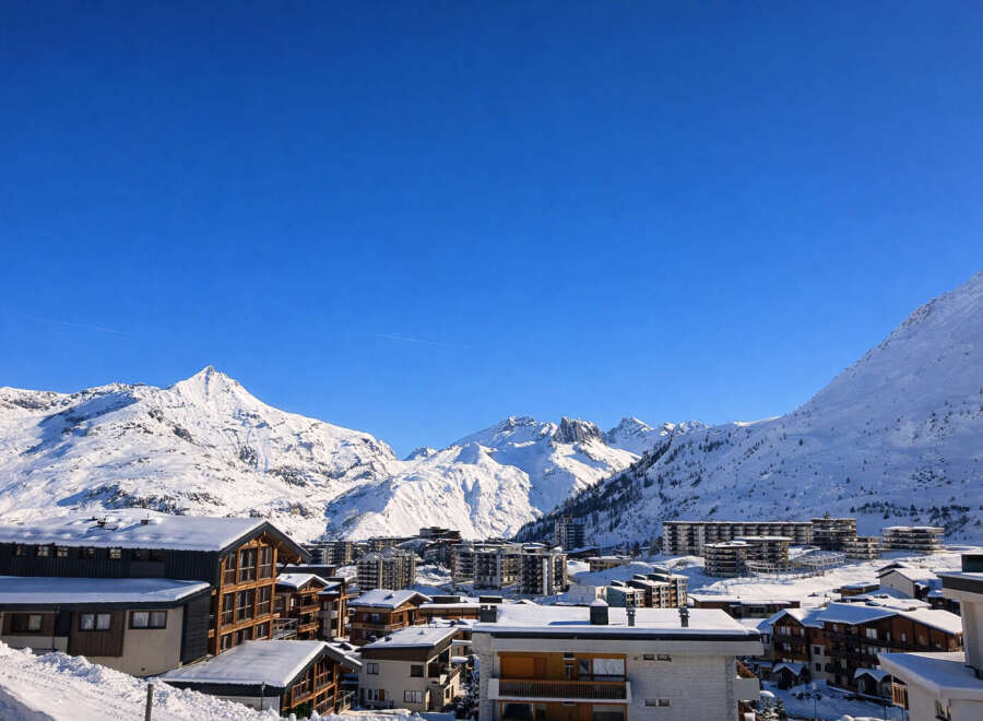 Discover your dream ski chalet in the heart of the Alps! This stunning property boasts breathtaking mountain views, perfect for enjoying the winter wonderland.