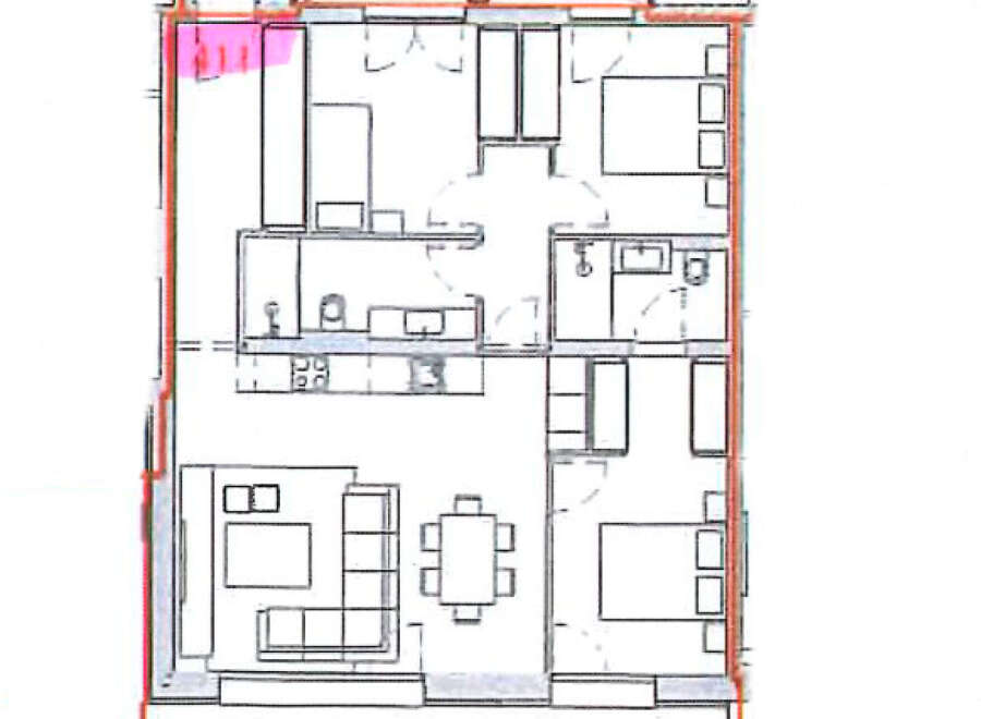 Discover the perfect layout for your dream home! This floor plan showcases a well-designed space with multiple bedrooms, a modern kitchen, and a comfortable living area.
