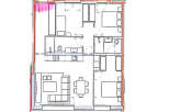 Discover the perfect layout for your dream home! This floor plan showcases a well-designed space with multiple bedrooms, a modern kitchen, and a comfortable living area.