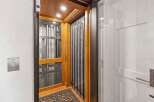 Step into luxury with this stunning elevator, a seamless blend of functionality and elegance.