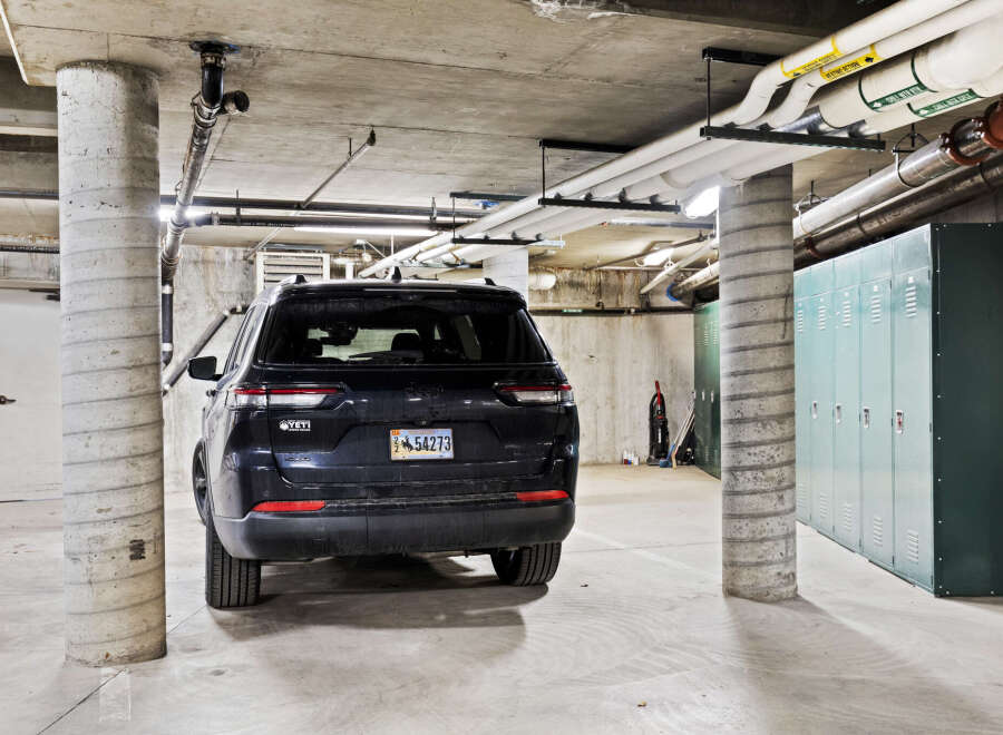 Discover the convenience of this secure parking space, perfect for residents.