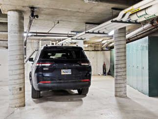 Discover the convenience of this secure parking space, perfect for residents.
