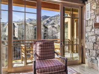 Enjoy breathtaking mountain views from this cozy retreat.