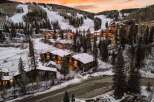 Discover the epitome of mountain living in this stunning property, nestled amidst a picturesque winter wonderland.