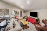 This cozy living room features a comfortable seating area, perfect for relaxing after a long day.