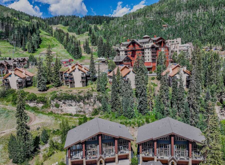 Nestled amidst a lush mountain landscape, this property offers stunning views and a prime location for outdoor enthusiasts.