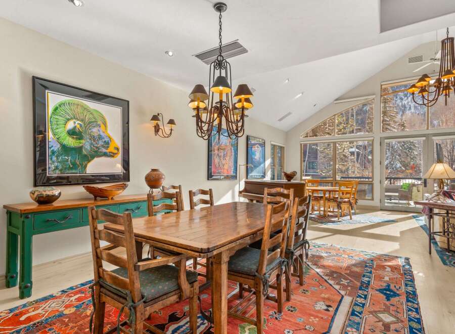 Step into luxury with this stunning dining room, perfect for hosting memorable gatherings.