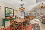 Step into luxury with this stunning dining room, perfect for hosting memorable gatherings.