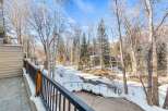 Enjoy stunning views of the winter landscape from this beautiful property.