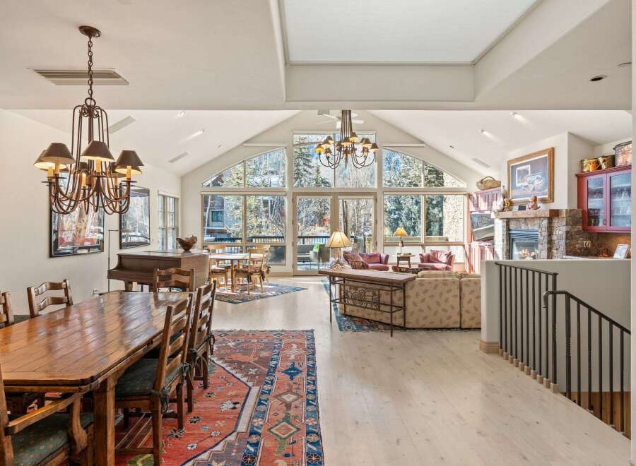 This stunning property boasts a spacious and inviting living area, perfect for entertaining or relaxing.