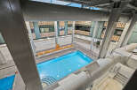 This stunning property boasts a luxurious indoor pool, perfect for year-round enjoyment.