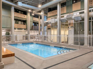 This stunning indoor pool offers a luxurious retreat within the property.