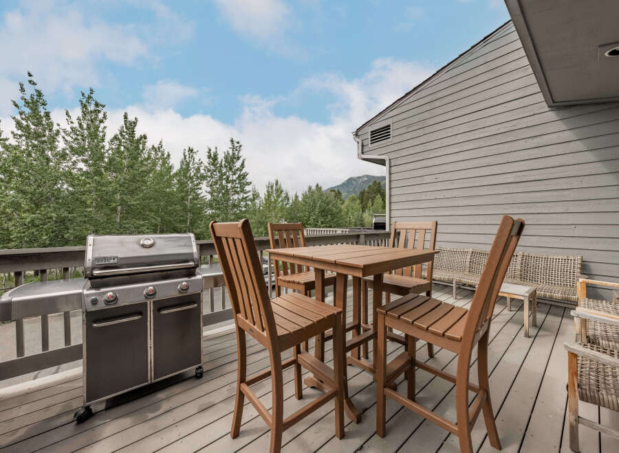 Enjoy outdoor living at its finest with this stunning deck.