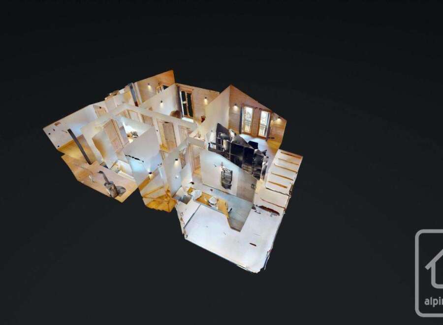 Explore this stunning property with a unique 3D floor plan, offering a comprehensive view of the layout.