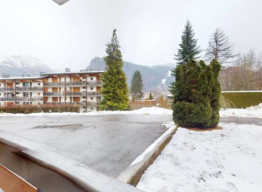 Enjoy breathtaking mountain views from this charming property.