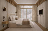 Experience luxury and comfort in this stunning bedroom.